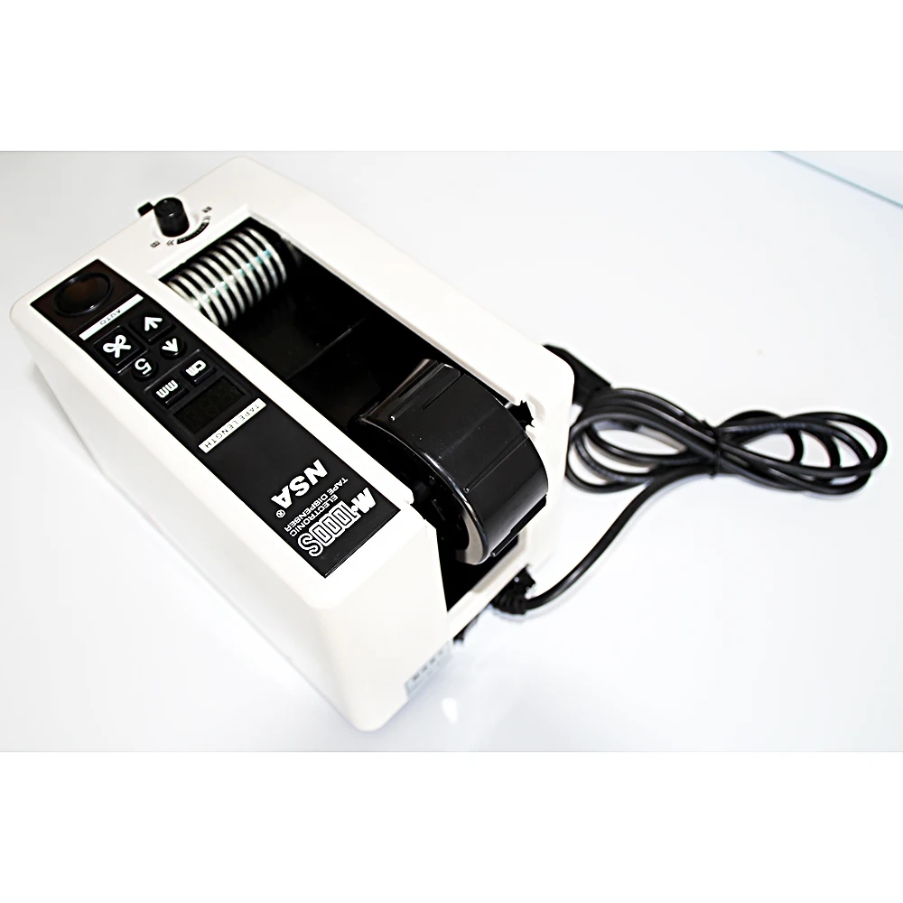Tape Cutter Cutting Machine 5-999mm Transparent Packing Tape Machine M-1000S 18W Automatic Tape Dispenser M1000S
Tape Cutter Cutting Machine 5-999mm Transparent Packing Tape Machine M-1000S 18W Automatic Tape Dispenser M1000S