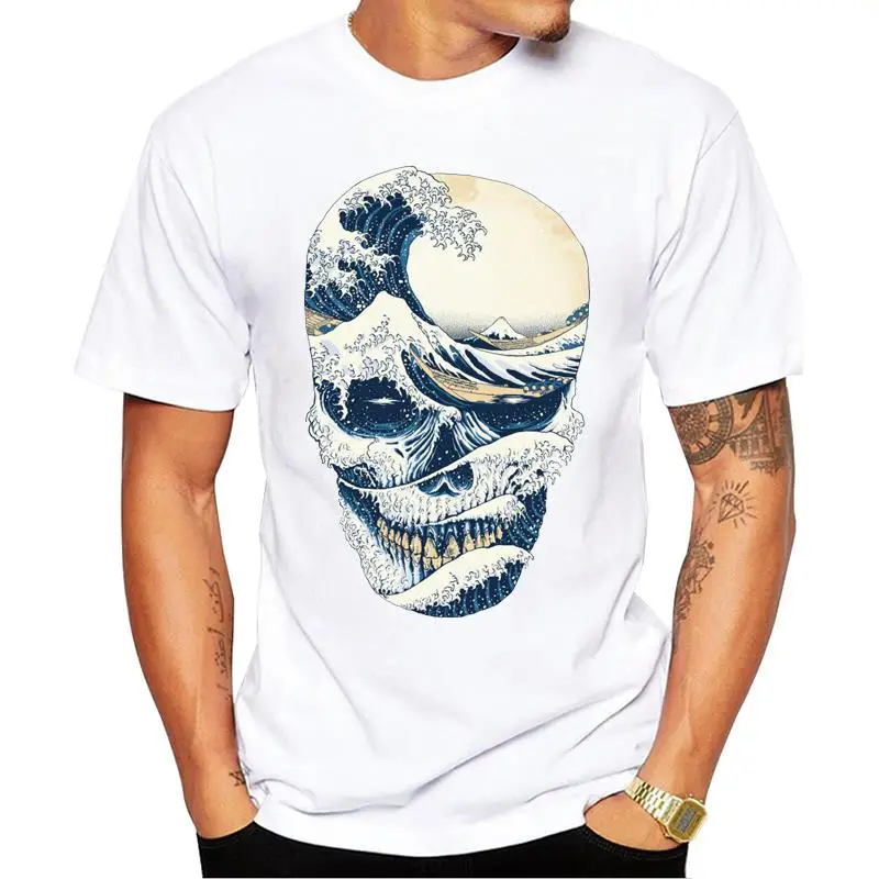 FPACE New Fashion Vintage Men T-Shirt Funny The Great Wave off Skull Printed Tshirts Short Sleeve O-Neck Tops Hipster Tees
FPACE New Fashion Vintage Men T-Shirt Funny The Great Wave off Skull Printed Tshirts Short Sleeve O-Neck Tops Hipster Tees