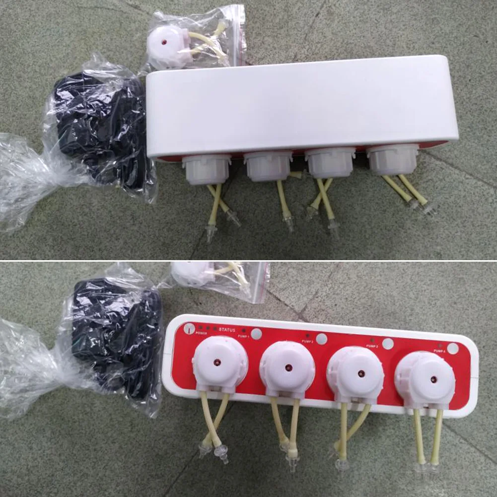 WIFI Programmable Automatic Pet Supplies Safe Titration DIY Infusion Peristaltic Low Voltage Remote Control Marine Dosing Pump
WIFI Programmable Automatic Pet Supplies Safe Titration DIY Infusion Peristaltic Low Voltage Remote Control Marine Dosing Pump