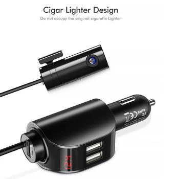 Dual USB Car Charger Digital Display Cigarette Lighter Socket 5V 3.1A Tablet GPS Adapter Charger For Xiaomi iPhone Car-Charger 
Dual USB Car Charger Digital Display Cigarette Lighter Socket 5V 3.1A Tablet GPS Adapter Charger For Xiaomi iPhone Car-Charger