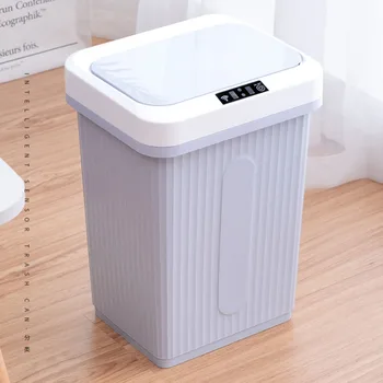 1pc Charging Smart Trash Can Automatic Induction Dustbin with Lid Mute Waste Bin with Build-in Battery for Home Living Room Kitc
1pc Charging Smart Trash Can Automatic Induction Dustbin with Lid Mute Waste Bin with Build-in Battery for Home Living Room Kitc