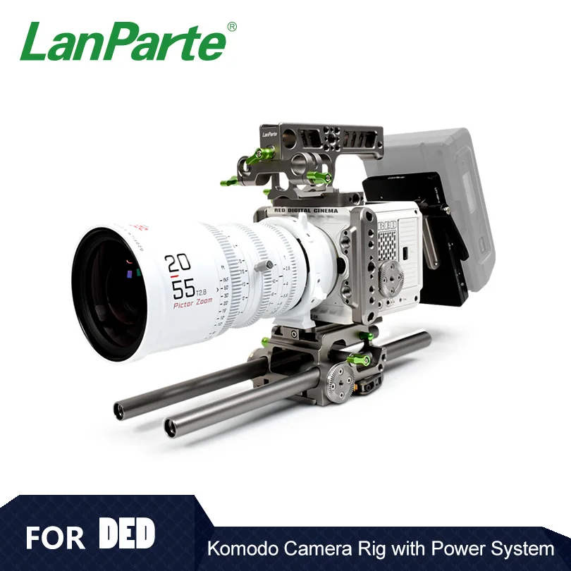Lanparte KMDC-02 RED KOMODO K6 full Kit cage accessories wooden hadle adapter cold shoe mount bracket battery plate Baseplate
Lanparte KMDC-02 RED KOMODO K6 full Kit cage accessories wooden hadle adapter cold shoe mount bracket battery plate Baseplate
