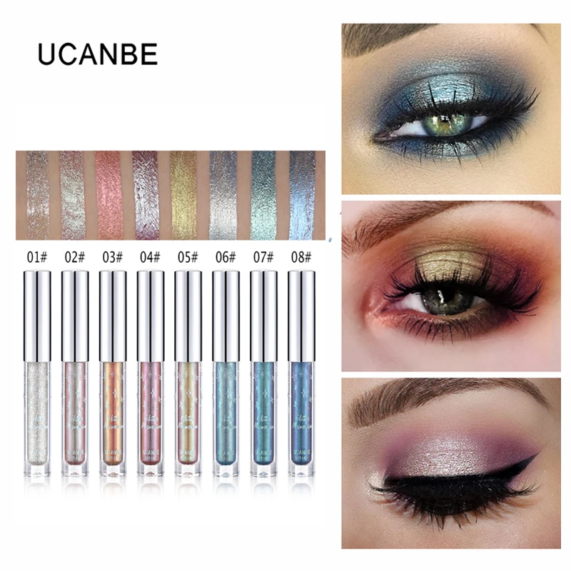 UCANBE Makeup Glitter Eyeshadow Liquid Long Lasting Diamond Shimmer Glitter Eye Shadow Waterproof Shimmer Cosmetics TSLM2
UCANBE Makeup Glitter Eyeshadow Liquid Long Lasting Diamond Shimmer Glitter Eye Shadow Waterproof Shimmer Cosmetics TSLM2