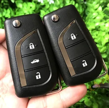 2/3 Button Flip folding Remote key shell for Toyota 2014 Levin Camry Reiz Highlander Corolla Replacement Key Shell toy48 toy43
2/3 Button Flip folding Remote key shell for Toyota 2014 Levin Camry Reiz Highlander Corolla Replacement Key Shell toy48 toy43