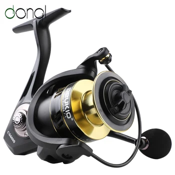 DONQL Spinning Fishing Wheel 1000-7000 Series Saltwater Metal Spool Ultralight Fish Reel 6 + 1 Bearing Balls Anti-reverse Reels
DONQL Spinning Fishing Wheel 1000-7000 Series Saltwater Metal Spool Ultralight Fish Reel 6 + 1 Bearing Balls Anti-reverse Reels