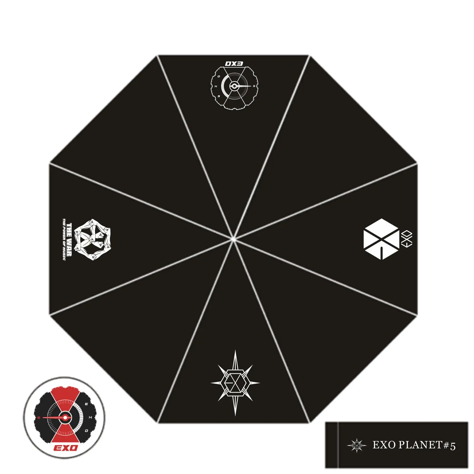 K-pop EXO EXplOration Sunshade Beach Umbrella Kpop EXO Folding Umbrella EXO Fans Gifts Drop Shipping
K-pop EXO EXplOration Sunshade Beach Umbrella Kpop EXO Folding Umbrella EXO Fans Gifts Drop Shipping