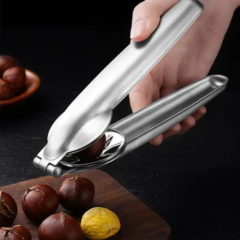 Chestnut Clip 304 Stainless Steel Chestnut Cracker Pecan Walnut Plier Opener Multi-function Metal Nut Sheller Cutter Tool
Chestnut Clip 304 Stainless Steel Chestnut Cracker Pecan Walnut Plier Opener Multi-function Metal Nut Sheller Cutter Tool