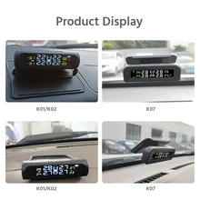 E-ACE Solar Power TPMS Car Tire Pressure Alarm Monitor System Auto Security Alarm Systems Tyre Pressure Temperature Warning E-ACE Solar Power TPMS Car Tire Pressure Alarm Monitor System Auto Security Alarm Systems Tyre Pressure Temperature Warning