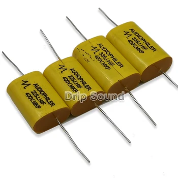 2pcs 2.2uF 3.3uF 400V Tweeter Speaker Frequency Divider Crossover Non-Polarity Capacitor
2pcs 2.2uF 3.3uF 400V Tweeter Speaker Frequency Divider Crossover Non-Polarity Capacitor