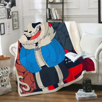 Cartoon Undertale Sans Warm Blanket Mat Throw Child Soft Wall Bedspread Warm Mat Blanket Table Beach
Cartoon Undertale Sans Warm Blanket Mat Throw Child Soft Wall Bedspread Warm Mat Blanket Table Beach