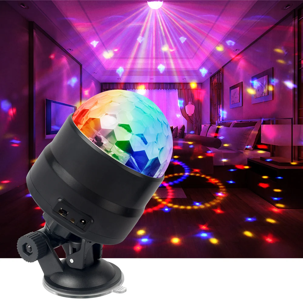 LED Car Bar Stage Light Mini Disco Ball Lights USB RGB Sound Lighting Activated DJ Projector Party Lights For Car Home KTV
LED Car Bar Stage Light Mini Disco Ball Lights USB RGB Sound Lighting Activated DJ Projector Party Lights For Car Home KTV
