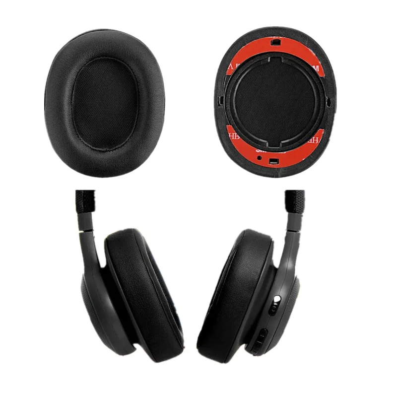 Ear Pads JBL E55BT Quincy E55BT Headphone Foam Sponge Cushion Covers black Ear Pads JBL E55BT Quincy E55BT Headphone Foam Sponge Cushion Covers black