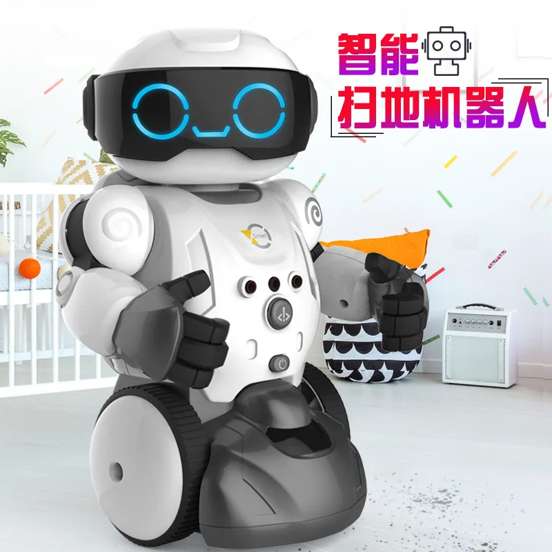AMWELL 18081 Intelligent Cleaning Robot Cleaning Small Guards Smart Home Toy Remote Control Programming Robot
AMWELL 18081 Intelligent Cleaning Robot Cleaning Small Guards Smart Home Toy Remote Control Programming Robot