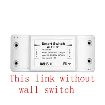 DIY Smart Home Switch Timer Switch Wireless Remote Control Smart Switch Smart Life Tuya APP Works With Alexa Google Home
DIY Smart Home Switch Timer Switch Wireless Remote Control Smart Switch Smart Life Tuya APP Works With Alexa Google Home