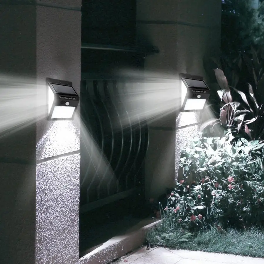LED Solar Powered Wall Lamp With Human Body Wireless Motion Sensor Waterproof Wall Lamp 3 Light Modes For Garden Lighting
LED Solar Powered Wall Lamp With Human Body Wireless Motion Sensor Waterproof Wall Lamp 3 Light Modes For Garden Lighting