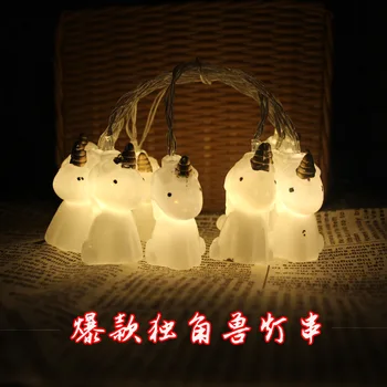 Deco Unicorn Bedroom New Indoor Led Lights String 10 Unicorn Battery Children's Nightlights Christmas Unicorn Lamp 
Deco Unicorn Bedroom New Indoor Led Lights String 10 Unicorn Battery Children's Nightlights Christmas Unicorn Lamp
