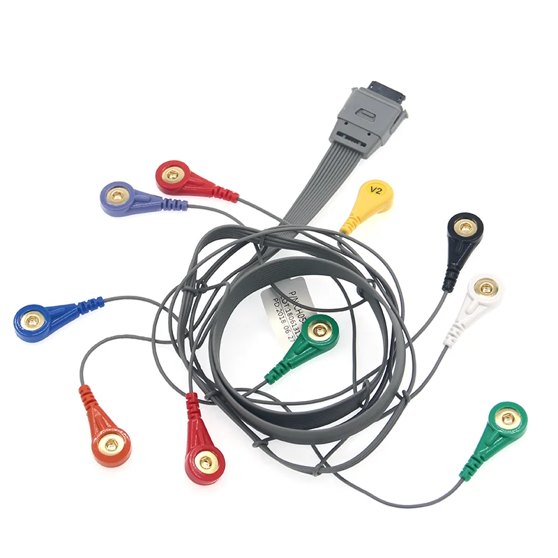 Compatible with Bo Ying BI9800 Libang SE-2012 Photoelectric Rac301 Record Box ECG Dynamic Lead Line
Compatible with Bo Ying BI9800 Libang SE-2012 Photoelectric Rac301 Record Box ECG Dynamic Lead Line