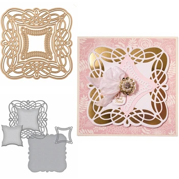 Fancy Interweave Vines Frame Decoration On Card Metal Cutting Dies Stencils Die Cut For Card Making DIY New2019 Crafts Cards
Fancy Interweave Vines Frame Decoration On Card Metal Cutting Dies Stencils Die Cut For Card Making DIY New2019 Crafts Cards