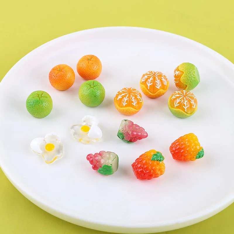 3D Resin Cabochons Fruit Orange Cherry Grape Strawberry Colorful Cameo Patch Sticker Ornament Accessories DIY Flower 100pcs
3D Resin Cabochons Fruit Orange Cherry Grape Strawberry Colorful Cameo Patch Sticker Ornament Accessories DIY Flower 100pcs