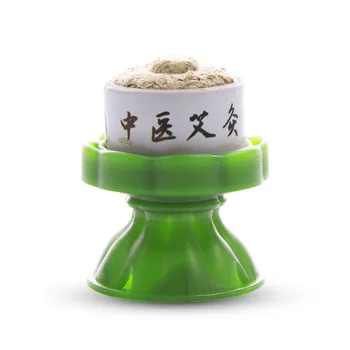 SHARE HO Green Moxibustion Base Stickers Pure Moxa Tower Chinese Therapy Meridian Mini Tube Heating Acupuntura Point Burner 
SHARE HO Green Moxibustion Base Stickers Pure Moxa Tower Chinese Therapy Meridian Mini Tube Heating Acupuntura Point Burner