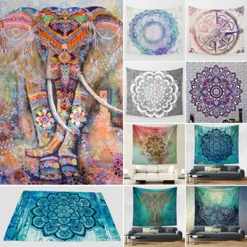 Tapestry Colored Printed Home Living Wall Dector Art Mandala Carpet Indian Elephant Hanging Wall Tapestry
Tapestry Colored Printed Home Living Wall Dector Art Mandala Carpet Indian Elephant Hanging Wall Tapestry
