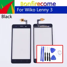 Écran tactile en verre pour Wiko Lenny3, capteur, sans LCD, pièces de rechange=