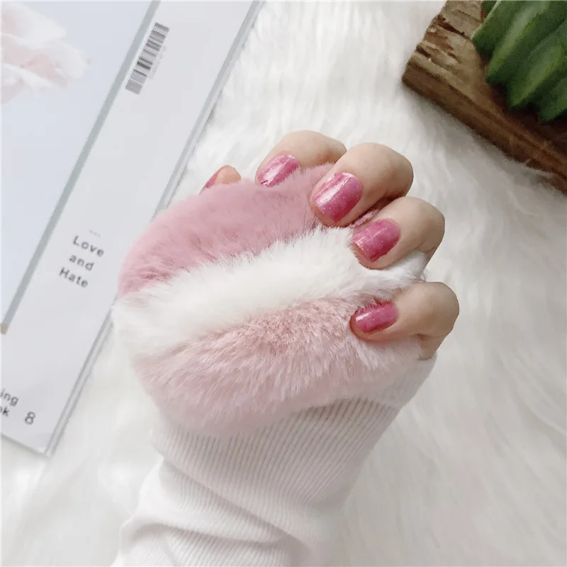 Pink Gray White Color matching Fur ball Case For AirPods 1 2 Pro Soft Plush Wireless Bluetooth Earphone Protect Cover Funda
Pink Gray White Color matching Fur ball Case For AirPods 1 2 Pro Soft Plush Wireless Bluetooth Earphone Protect Cover Funda