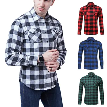 Luxury Fashion Men's Slim Fit Shirt Long Sleeve Button Down Casual Plaid Dress Shirts Casual Shirt Tops
Luxury Fashion Men's Slim Fit Shirt Long Sleeve Button Down Casual Plaid Dress Shirts Casual Shirt Tops