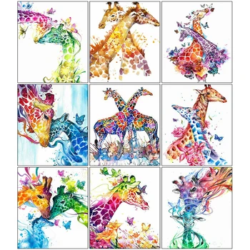 Evershine 5D DIY Diamond Painting Giraffe Full Square Round Diamond Embroidery Animal Cross Stitch Mosaic Wall Decoration
Evershine 5D DIY Diamond Painting Giraffe Full Square Round Diamond Embroidery Animal Cross Stitch Mosaic Wall Decoration