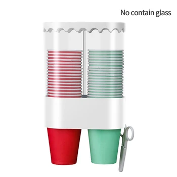 Large Capacity Plastic Home Office Remover Dustproof Disposable Cup Dispenser Shelf Holder Wall Mounted Container Storage Rack
Large Capacity Plastic Home Office Remover Dustproof Disposable Cup Dispenser Shelf Holder Wall Mounted Container Storage Rack