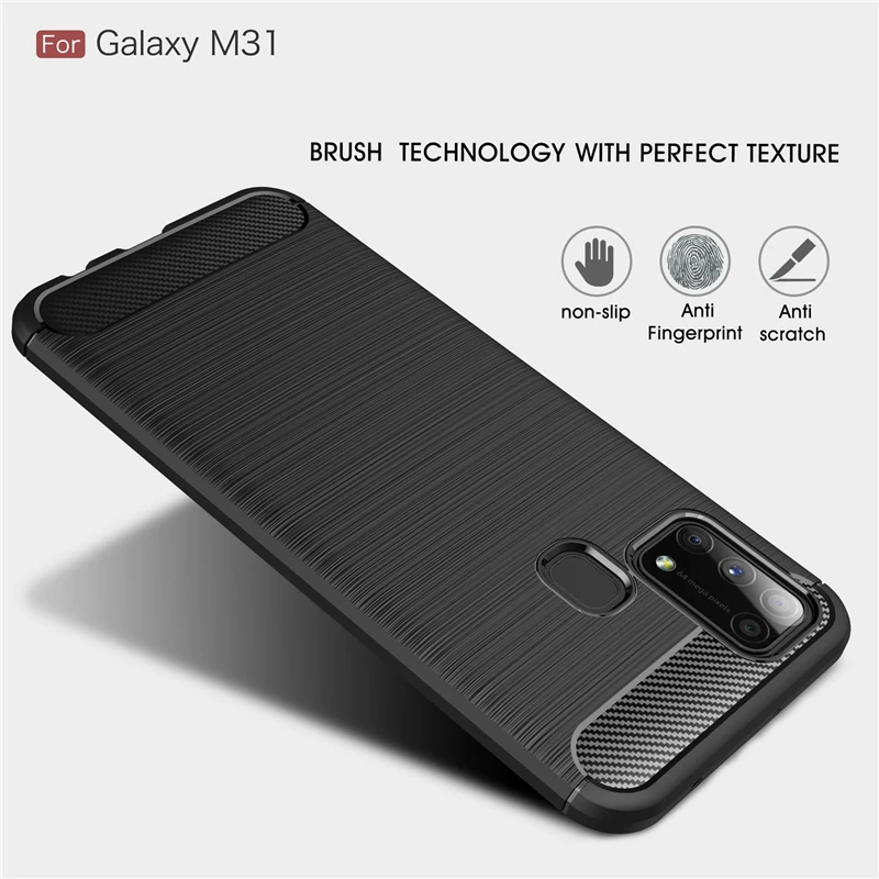 For Samsung Galaxy M31 Case Soft Fundas Silicone Shell Rubber Protector Phone Case For Samsung M31 Cover For Samsung Galaxy M31
For Samsung Galaxy M31 Case Soft Fundas Silicone Shell Rubber Protector Phone Case For Samsung M31 Cover For Samsung Galaxy M31