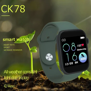 Bluetooth CK78 Smart Watch Men Series 5 Heart Rate Monitor IP68 Waterproof Alarm Reminder Smartwatch PK B57 W34
Bluetooth CK78 Smart Watch Men Series 5 Heart Rate Monitor IP68 Waterproof Alarm Reminder Smartwatch PK B57 W34