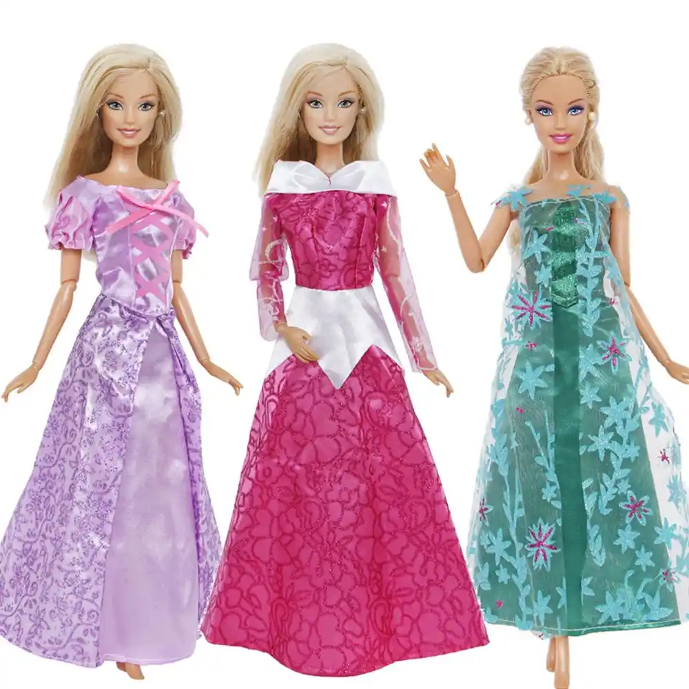 party gown dolls accessories clothes for barbie doll kids toys