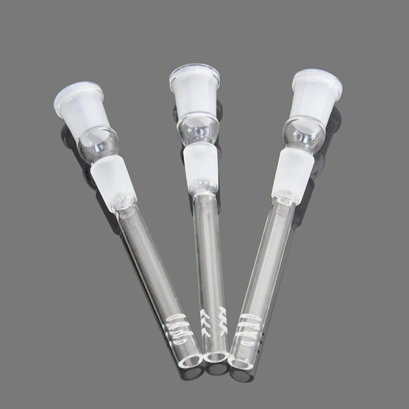 Mini Glass Downstem Diffuser 14MM To 18MM Male Female Joint Glass Down Stem Adapter For Glass Banger Smoking Water Pipes
Mini Glass Downstem Diffuser 14MM To 18MM Male Female Joint Glass Down Stem Adapter For Glass Banger Smoking Water Pipes