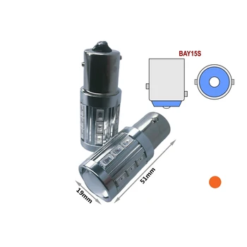 CARALL LS8421 Led lamp BAY15S 12V 24V 21W S25 1156 Orange 21 Smd 5730 with lens magnification
CARALL LS8421 Led lamp BAY15S 12V 24V 21W S25 1156 Orange 21 Smd 5730 with lens magnification
