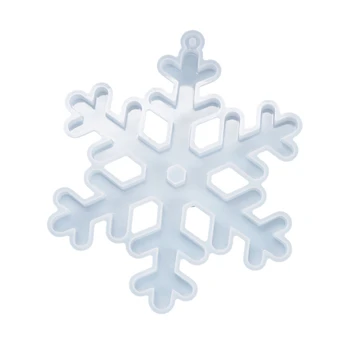 Crystal Epoxy Resin Mold Christmas Snowflake Listed Pendant Casting Silicone Mould DIY Crafts Decoration Jewelry Making Tools
Crystal Epoxy Resin Mold Christmas Snowflake Listed Pendant Casting Silicone Mould DIY Crafts Decoration Jewelry Making Tools