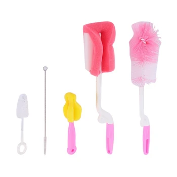5pcs/set Baby Bottle Sponge Brushes Nipple Pacifier Brushes Milk Feeding Bottle Cleaner Straw Sponge Cleaning Brush Tools
5pcs/set Baby Bottle Sponge Brushes Nipple Pacifier Brushes Milk Feeding Bottle Cleaner Straw Sponge Cleaning Brush Tools