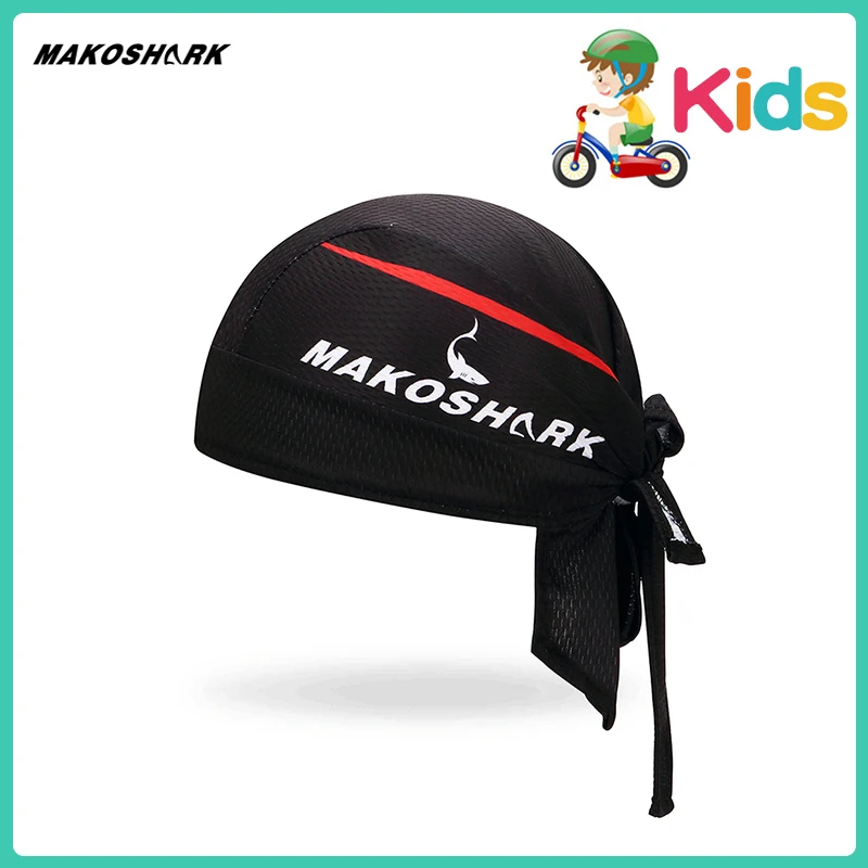 Новинка 2019 детский головной платок для велоспорта кепка улицы черный красный