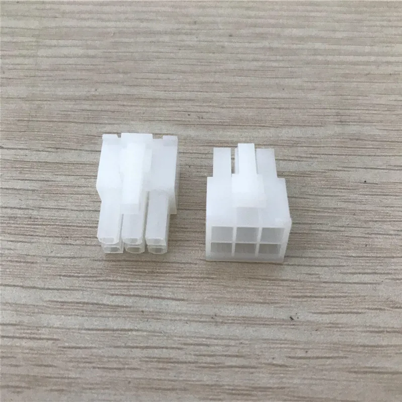 2pcs/lot 6Pin Male to Female Adapter Converter Jack for PC Power Graphics Card Cable DIY White
2pcs/lot 6Pin Male to Female Adapter Converter Jack for PC Power Graphics Card Cable DIY White