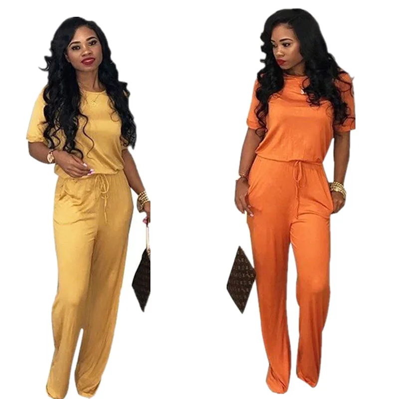 2020 New Autumn Woman Jumpsuit Hot Style Model Solid-color Long Sleeves Drawstring Flare Pants Rompers Bodysuit
2020 New Autumn Woman Jumpsuit Hot Style Model Solid-color Long Sleeves Drawstring Flare Pants Rompers Bodysuit