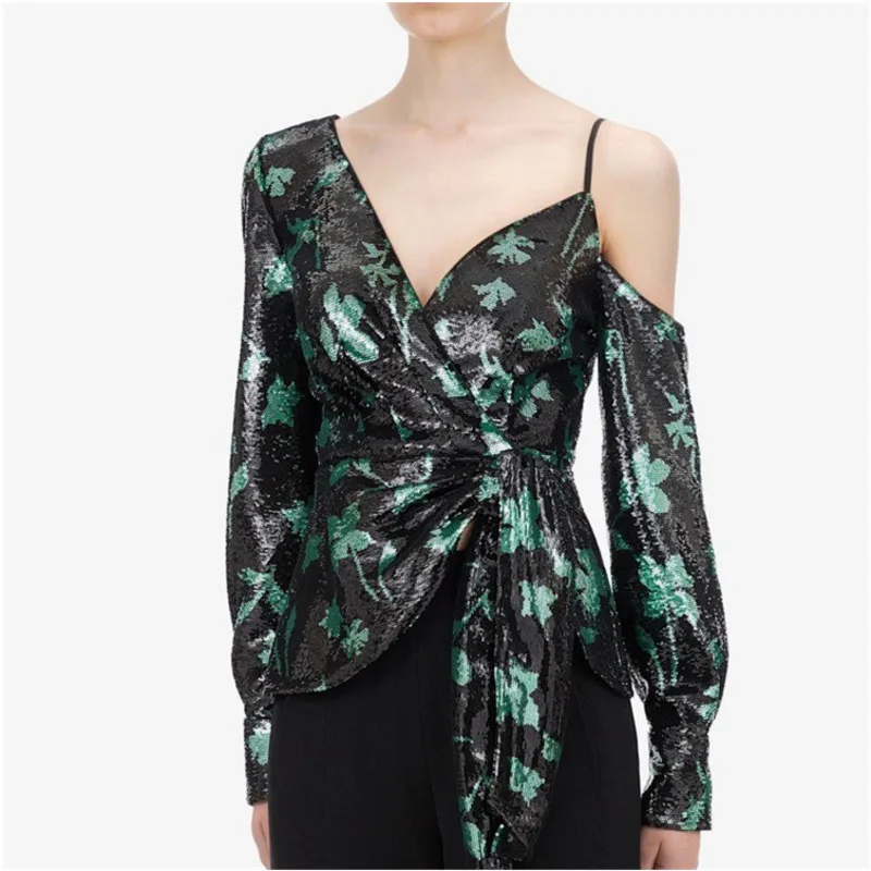 NoEnName_Null 2020 New Fashion Spring Full Sleeve Irregular V-neck Womens Long Sleeve Shirt Sling Sexy Strapless Straps Harajuku
NoEnName_Null 2020 New Fashion Spring Full Sleeve Irregular V-neck Womens Long Sleeve Shirt Sling Sexy Strapless Straps Harajuku