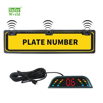 European License Plate Frame Blind Spot Detection Parking Sensor System For Universal 12V Vehicles
European License Plate Frame Blind Spot Detection Parking Sensor System For Universal 12V Vehicles