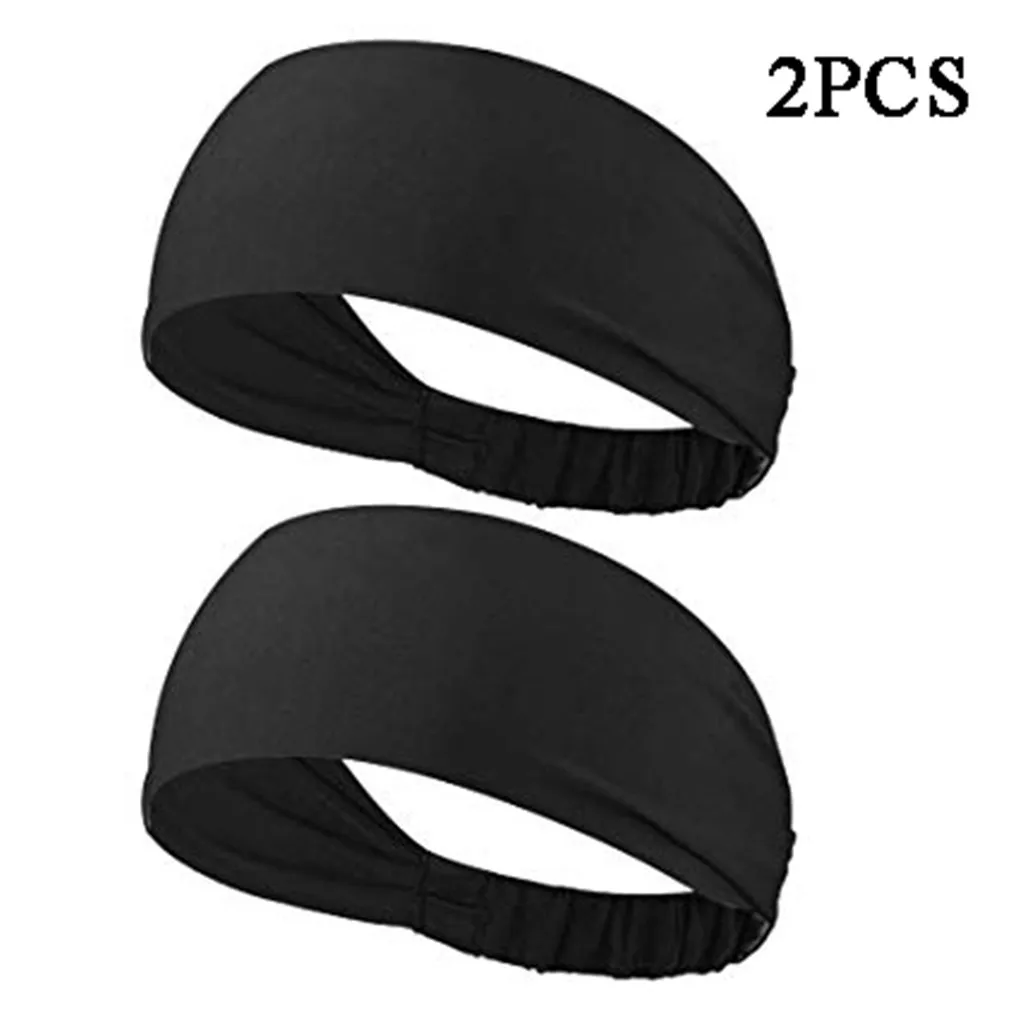 Mens Headband 2 Pack Elastic Sweat Wicking Non Slip for Workout Running Sports Travel Fitness Riding Cycling Hiking W#
Mens Headband 2 Pack Elastic Sweat Wicking Non Slip for Workout Running Sports Travel Fitness Riding Cycling Hiking W#