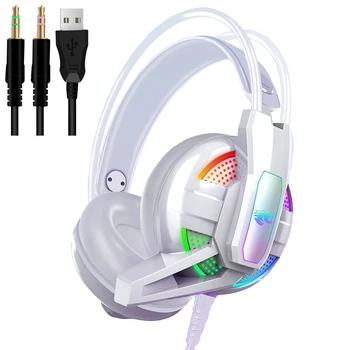 PS4 Gaming Headphone 4D Stereo RGB Marquee Earphones Wired Game Headset with Microphone for New Xbox One/Laptop/PC Tablet Gamer
PS4 Gaming Headphone 4D Stereo RGB Marquee Earphones Wired Game Headset with Microphone for New Xbox One/Laptop/PC Tablet Gamer