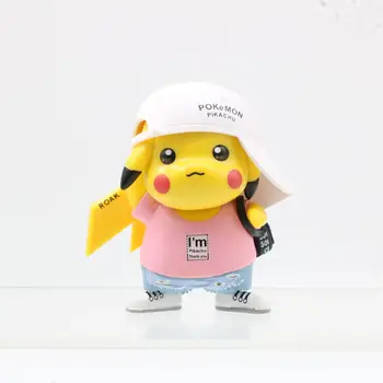 Tomy Pokemon 8cm Pikachu model Garage Kits PVC Anime Action Figure Dolls Toys for children
Tomy Pokemon 8cm Pikachu model Garage Kits PVC Anime Action Figure Dolls Toys for children