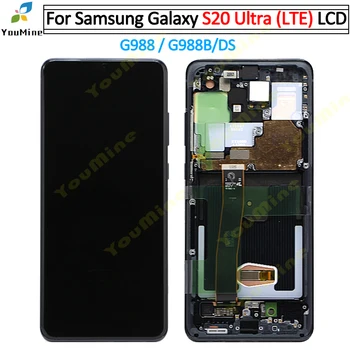 For Samsung Galaxy s20 Ultra LCD Display Touch Screen Digitizer Assembly For SAMSUNG S20 Ultra LTE G988 LCD Display Repair
For Samsung Galaxy s20 Ultra LCD Display Touch Screen Digitizer Assembly For SAMSUNG S20 Ultra LTE G988 LCD Display Repair