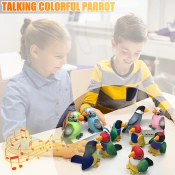 Cute Electric Talking Parrot Plush Toy Speaking Record Repeats Electroni Colorful Bird Stuffed Plush Toy As Gift For Kids #YL5
Cute Electric Talking Parrot Plush Toy Speaking Record Repeats Electroni Colorful Bird Stuffed Plush Toy As Gift For Kids #YL5