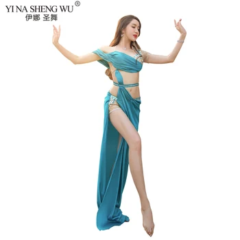 New Dance Competition Suit Bellydance Costumes Adult Belly Dance Oriental Performance Sexy Bra Split Skirt Underpants Suit Women
New Dance Competition Suit Bellydance Costumes Adult Belly Dance Oriental Performance Sexy Bra Split Skirt Underpants Suit Women