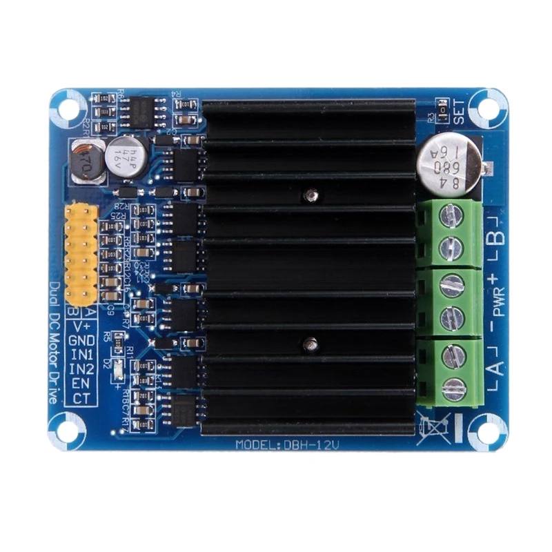 30A Motor Drive Controller Board Module Dual H Bridge PWM Speed Control