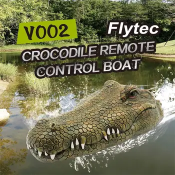 Flytec V002 Simulation Crocodile Head RC Boat 2.4G Remote Control Electric Toys 15km/h Speed Crocodile Head Spoof Toy
Flytec V002 Simulation Crocodile Head RC Boat 2.4G Remote Control Electric Toys 15km/h Speed Crocodile Head Spoof Toy
